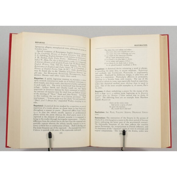 A Handbook to Literature by Thrall and Hibbard, The Odyssey Press 1936 - Picture 9 of 10